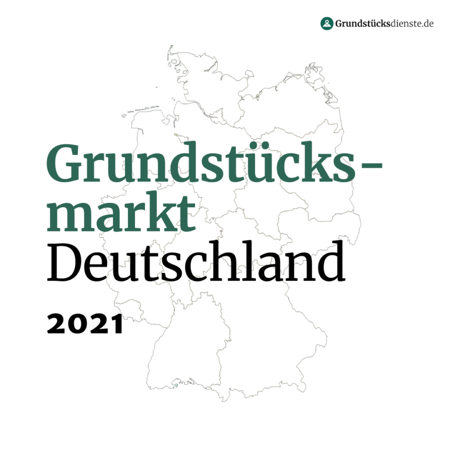 Der Grundstücksmarkt Deutschland – Jahr 2021